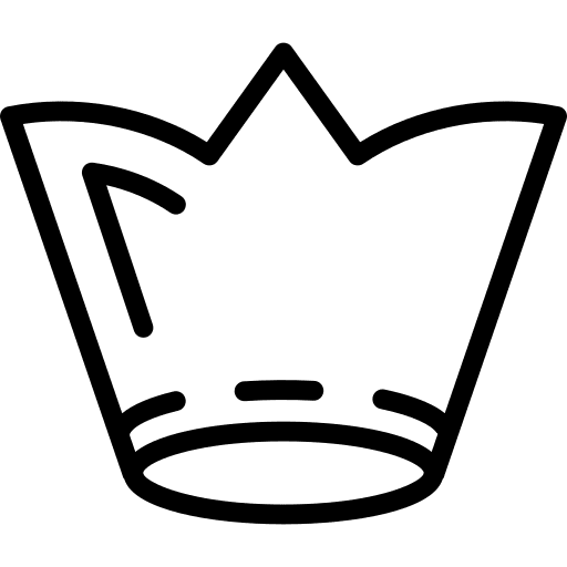 Crown royalty king crown icon