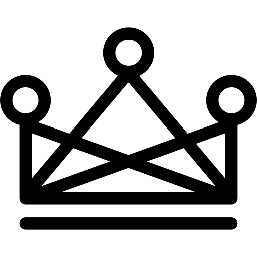 Crown miscellaneous crown king icon