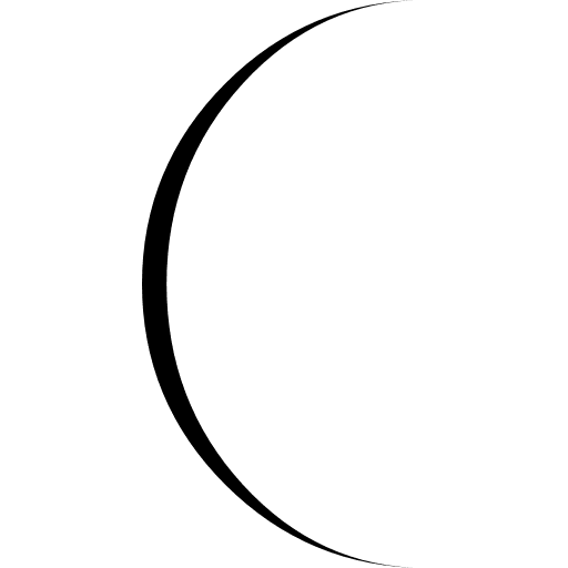 New moon phase symbol phases cycle moon phases icon