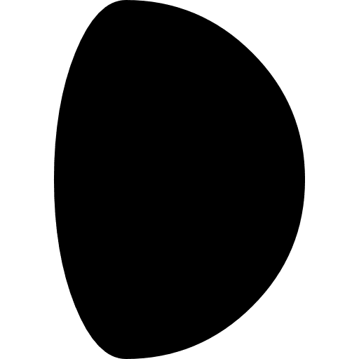 Moon phase symbol craters phase weather icon