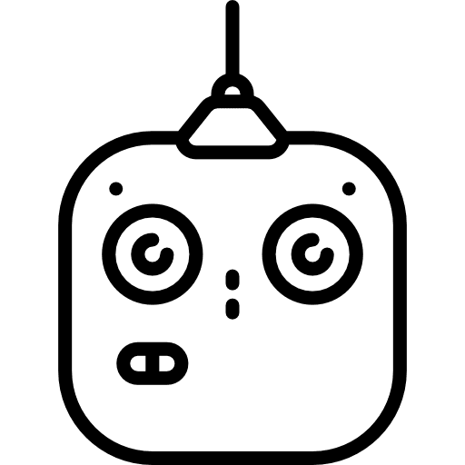 Control videogame remote control technology icon