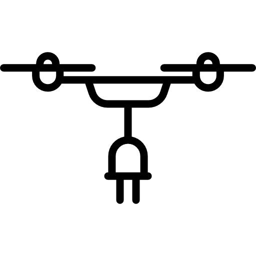 Drone camera spy fly icon