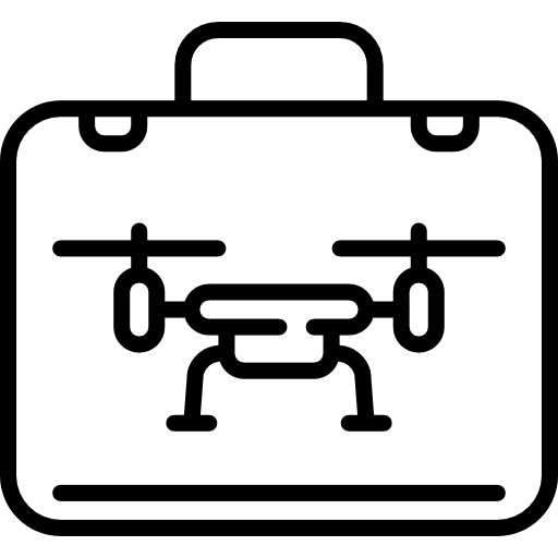 Drone camera helicopter remote control icon