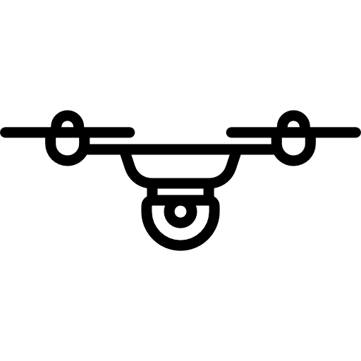 Drone camera helicopter spy icon