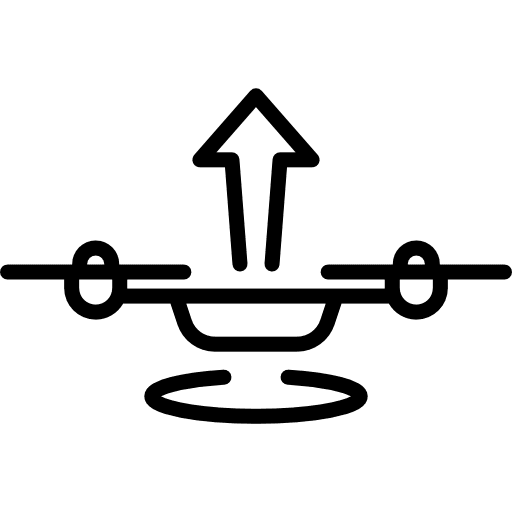 Drone remote control gadget technology icon