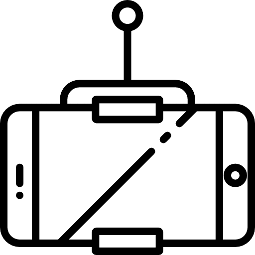 Hands free device smartphone hands free mobile phone icon