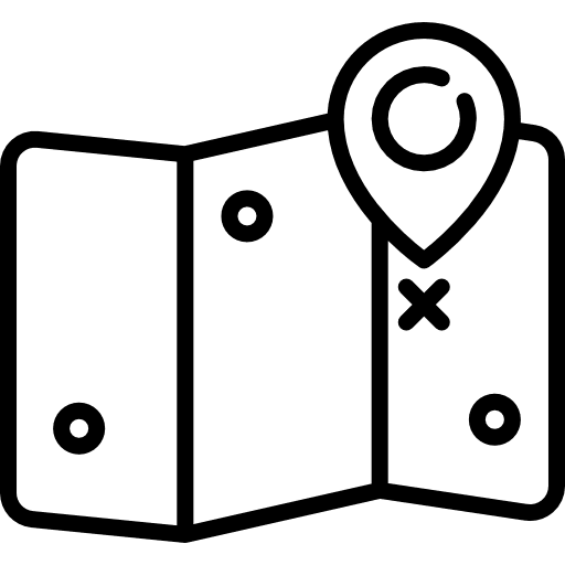Map gps map location icon