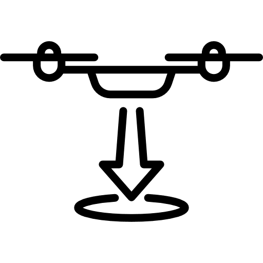 Drone remote control spy technology icon