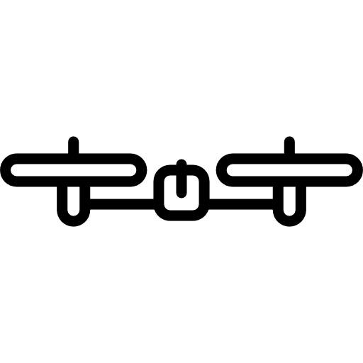 Drone spy remote control helicopter icon