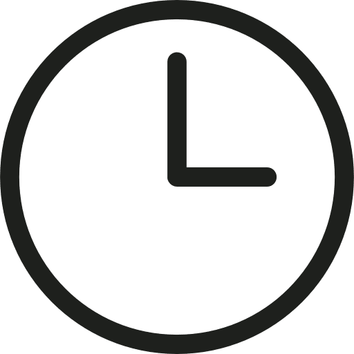 Clock time timer idle icon