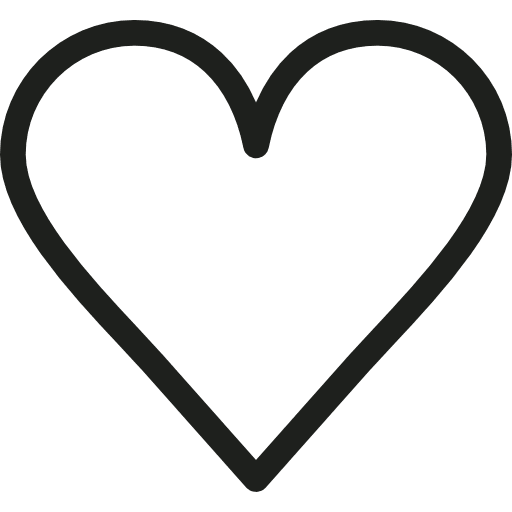 Heart favorite romantic romance icon