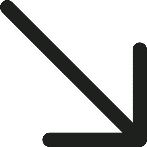 Diagonal arrow arrows down arrow multimedia option icon