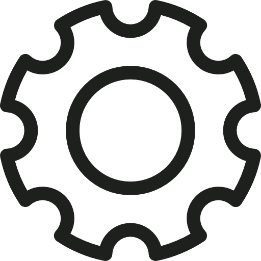 Settings repair gear cogwheel icon