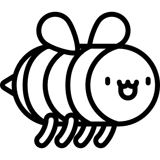 Bee animal nature animals icon