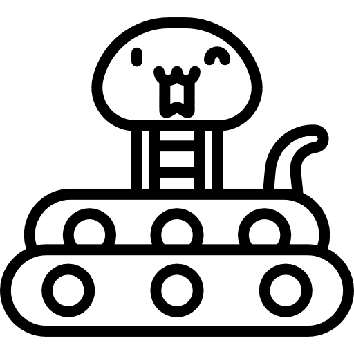 Snake reptile zoo animal kingdom icon