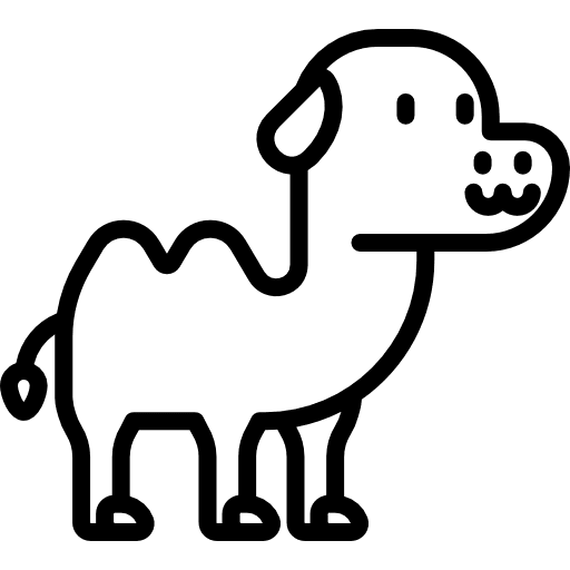 Camel animal animal kingdom zoo icon