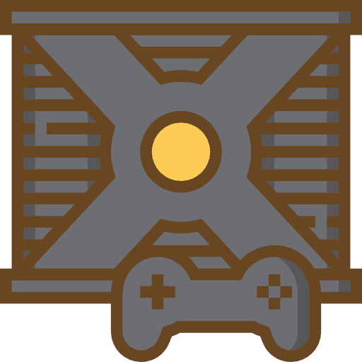 Console gamer device gaming icon