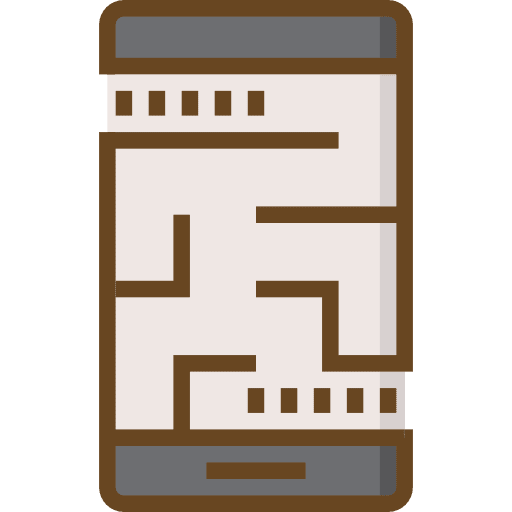 Mobile phone cellphone gaming mobile icon