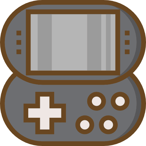 Video game game boy advance game controller multimedia icon