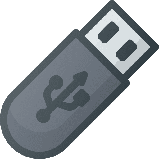 Flash drive storage drive usb storage icon