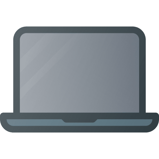 Laptop computer technology electronic icon