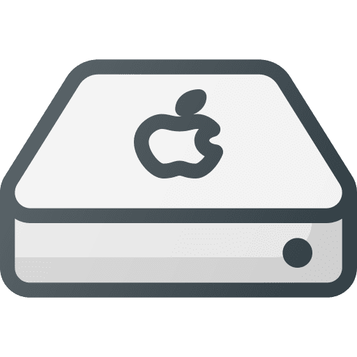 Mac mini technology multimedia computer icon