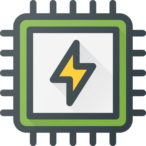 Cpu cpu computer fast icon