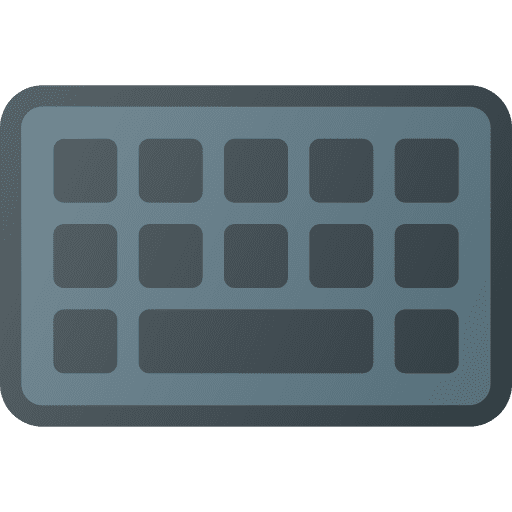 Keyboard electronics electronic keyboard icon