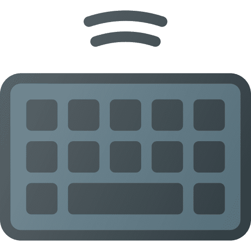 Keyboard keyboard technology signal icon