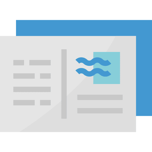 Postcard mail communications postcards icon