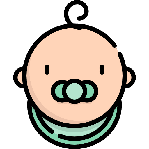 Baby childhood babies people icon