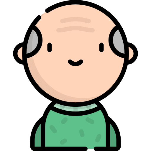 Grandfather man avatar grandfather icon