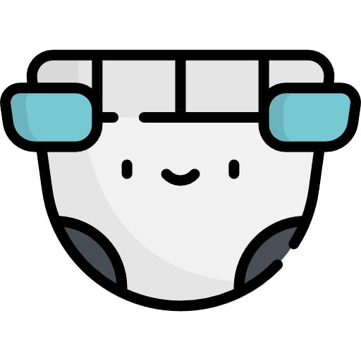 Diaper infant baby diaper icon