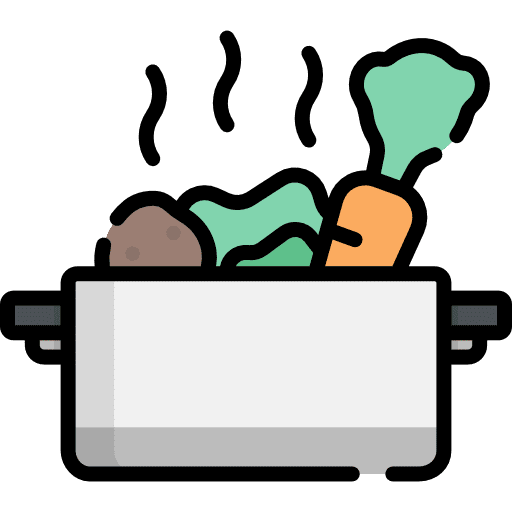 Food vegetables vegetarian salad icon