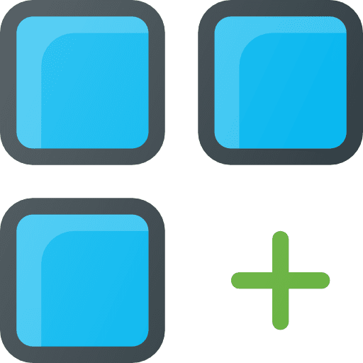 Add website shapes and symbols add icon