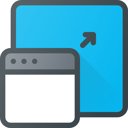 Maximize arrow button maximize icon