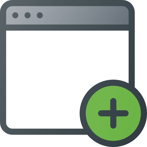 Add browser interface window icon