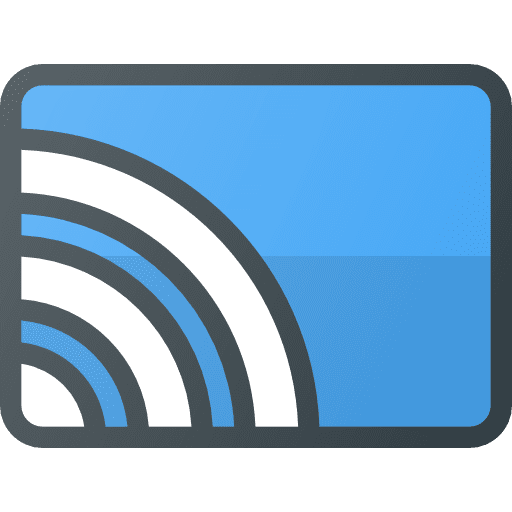 Cast google seo and web logotype icon