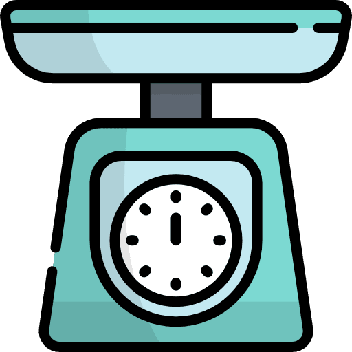 Scale libra furniture and household balance icon