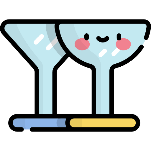 Cocktail glass furniture and household drinks drink icon