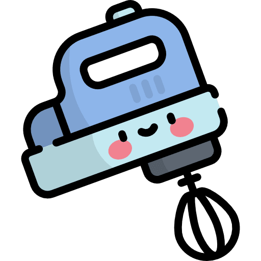 Mixer kitchenware food and restaurant cute icon