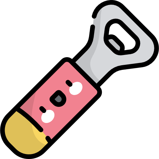 Opener bottle furniture and household beer icon