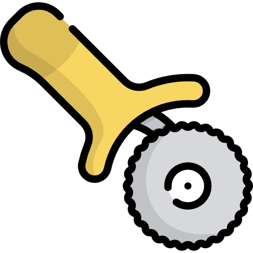 Pizza cutter tools and utensils pizza cutter food and restaurant icon