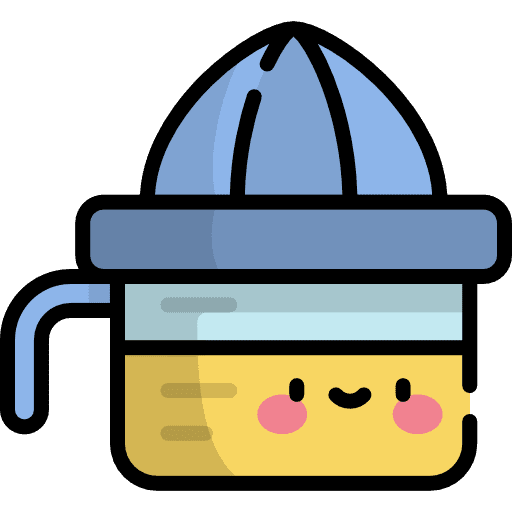 Squeezer juice tool lemon juice icon