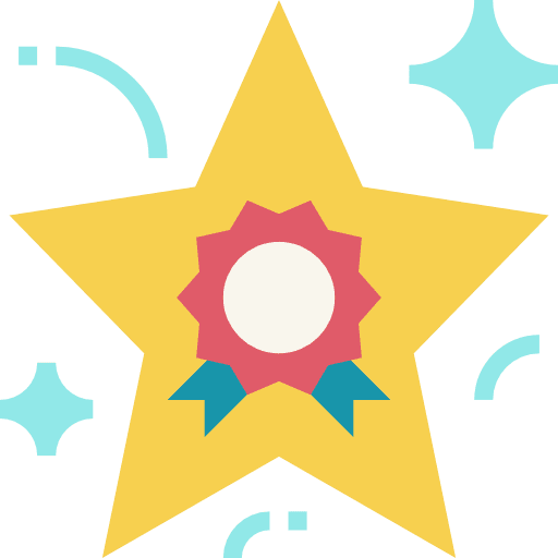 Award sports and competition champion winner icon