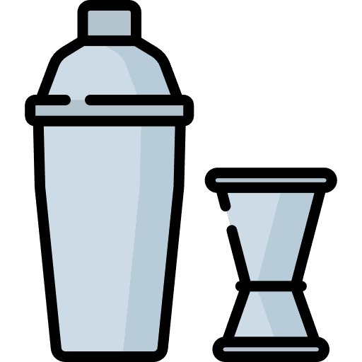 Cocktail shaker birthday and party party alcoholic drinks icon