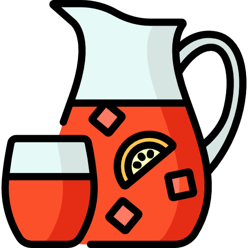 Sangria alcoholic drinks food and restaurant bar icon