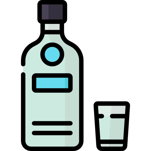 Vodka bottle vodka drinks icon
