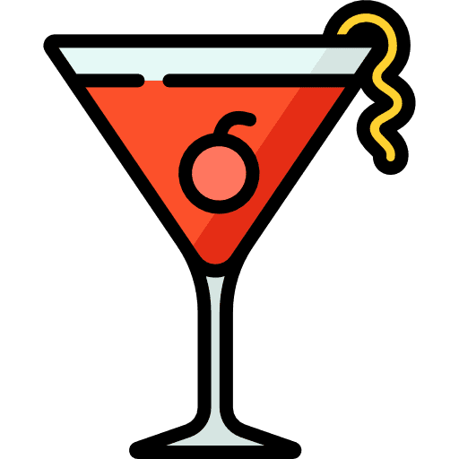 Cosmopolitan cocktail cosmopolitan drinks icon