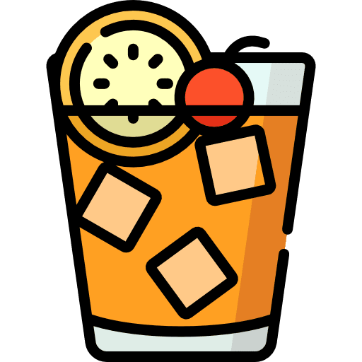 Old fashion alcohol food and restaurant alcoholic drink icon